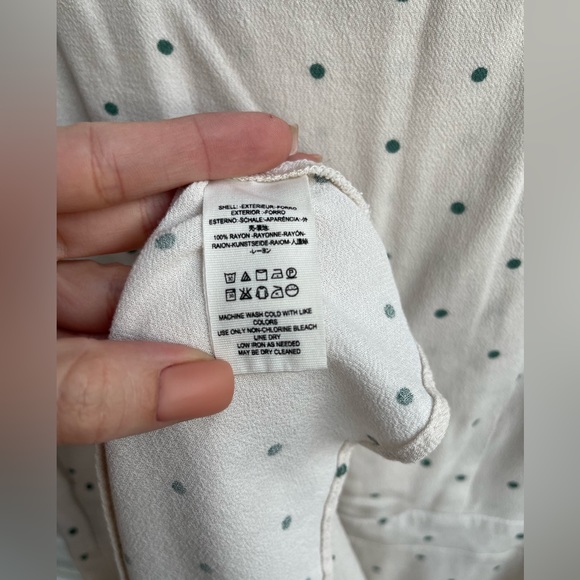 FREE PEOPLE All Yours Polka Dot Mini Dress - Picture 9 of 10